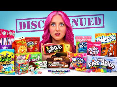 I Bought DISCONTINUED CANDY from our Childhood