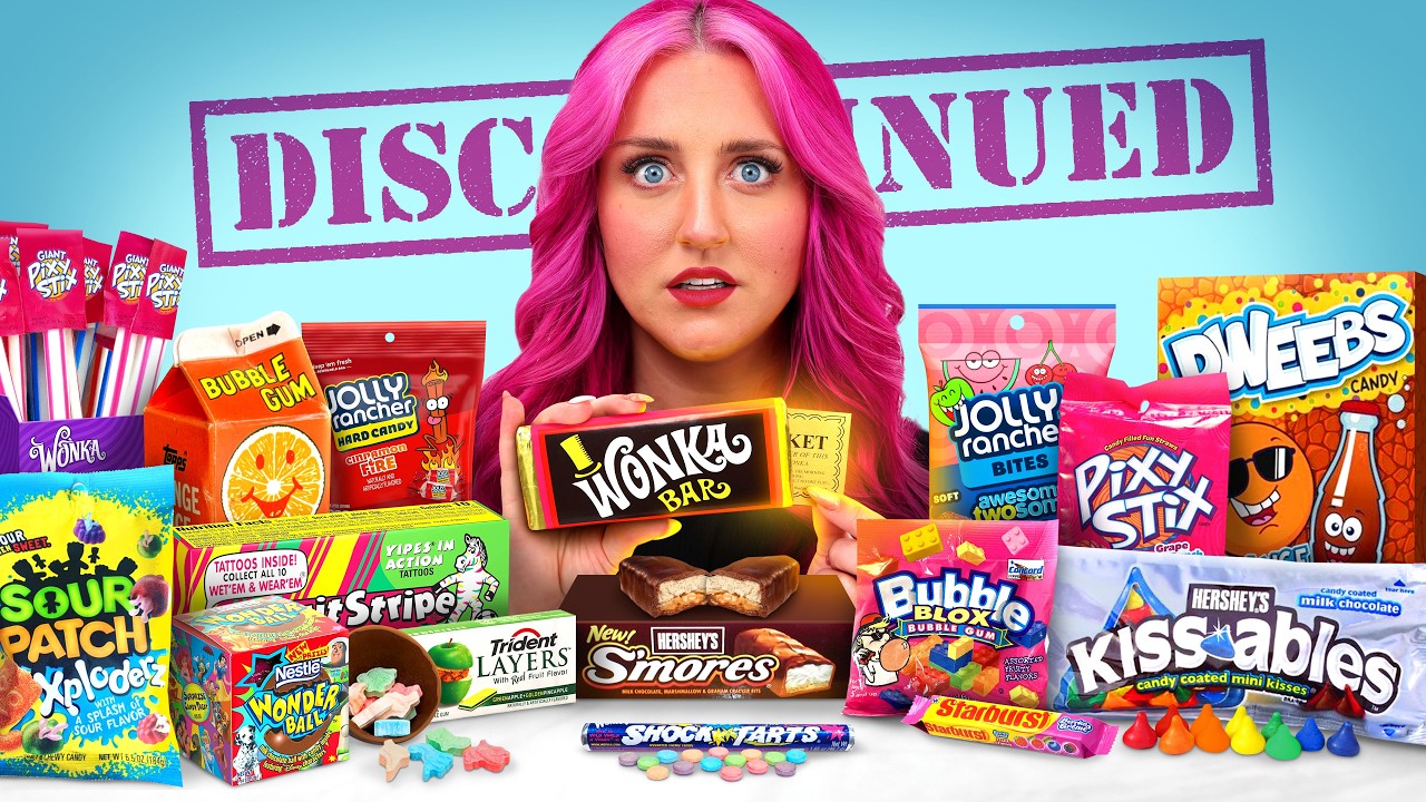 I Bought DISCONTINUED CANDY from our Childhood
