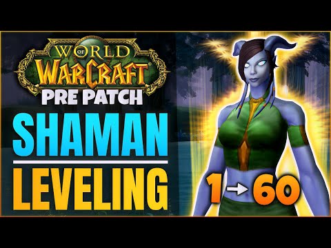 WoW TBC Draenei Shaman Leveling Guide 1-60 | World of Warcraft