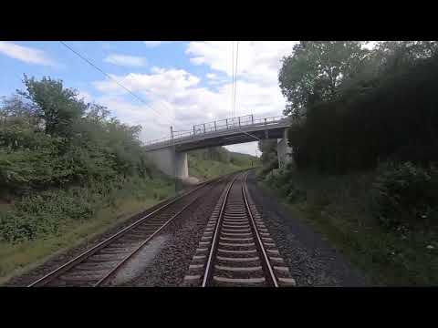 vlexx-Führerstandsmitfahrt Eichenberg - Mainz über Cornberg, Fulda, Frankfurt Flughafen Regio