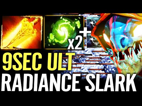 🔥 Slark RADIANCE + REFRESHER — 9SEC Ultimate Cancer Monster Comeback by PSG LGD Dota 2 Pro