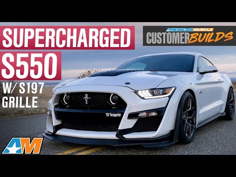 Supercharged 2015 S550 Mustang with S197 Fog Light Grille | AmericanMuscle Customer Builds