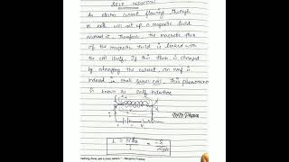 Define - Self induction - Class 12 Physics