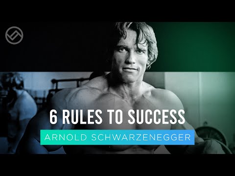 Arnold Schwarzenegger - 6 Rules to Success (Motivational Speech!)