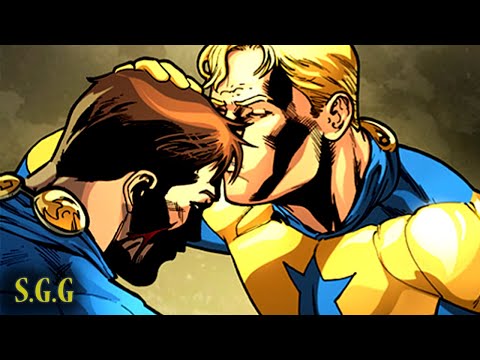 Booster Gold/Blue Beetle DC's Time Travelling Couple - Boostle | Blue & Gold