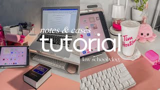 law school diaries ⚖️ how i digest cases and make my own notes