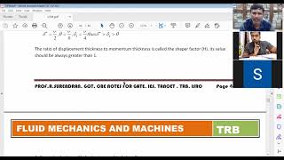 FM 87 FLUID MECHANICS LECTURE 16 - GATE 2022 / TNEB AE BASIC ENGINEERING SCIENCE / TRB POLYTECHNIC