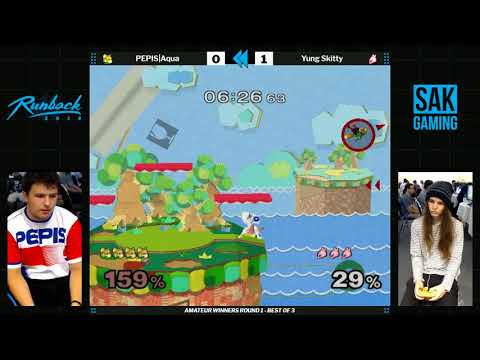 Runback 2018 Amateur WR1 - PEPIS|Aqua (Pichu) vs Yung Skitty (Mewtwo)