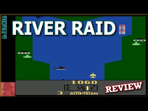 River Raid - on the Atari 2600 - with Commentary !!