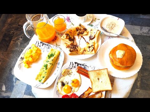 Easy American Breakfast | Traditional American Breakfast | American Breakfast Recipes