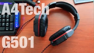 Bloody G501 Black/Red - відео 1