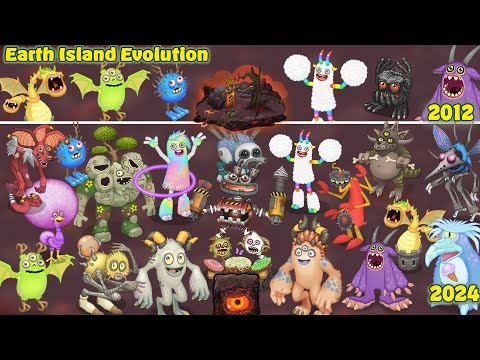 The Evolution of Epic Earth Island - Full Song | My Singing Monsters