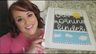 OUR MORNING BINDER | HOMESCHOOL