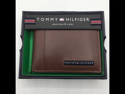 Carteira Masculina   Tommy Hilfiger Estilo X063   Marrom