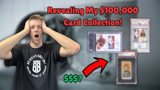 Showing Off My $100,000 Sports Card Collection! 🤯😮
