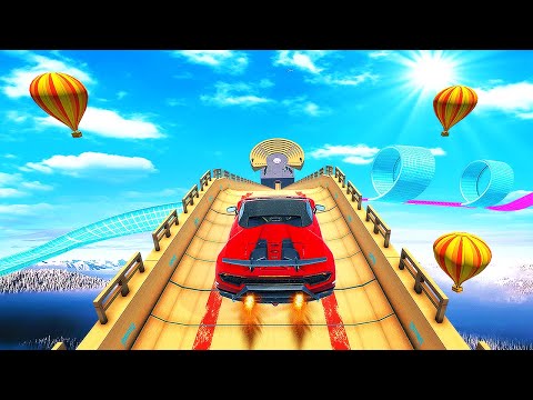 Mega Ramp Car Stunts 2020 - New Car Racing Games - Stunt Driving Game - Android GamePlay