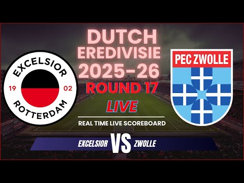 Excelsior vs Zwolle Live Scores | 2025-26 Eredivisie Round 17
