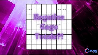 How Can These Sudoku Cages Have Negative Totals?