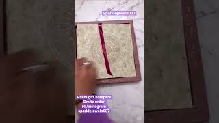 Watch before buying Rakhi gift hampers in india order fb/insta sparklejewels007 subscribe #shorts
