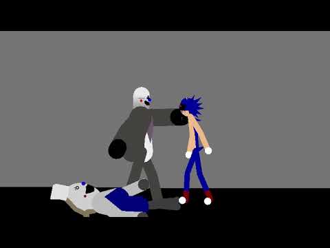 Sonic.exe vs mati and Boris (stick nodes creepy pasta vs ice scream)