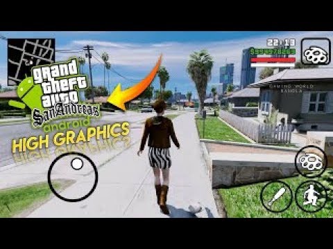GTA SA LITE! HIGH GRAPHICS MOD APK+DATA 300MB | 512MB & 1GB RAM MOD FOR ANDROID