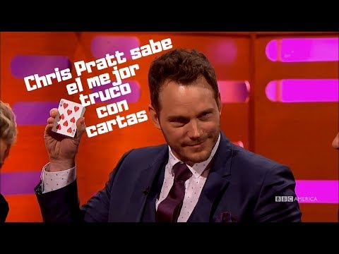 CHRIS PRATT hace el MEJOR TRUCO CON CARTAS!-  subtitulado al español