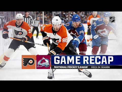 Flyers @ Avalanche 12/9 | NHL Highlights 2023