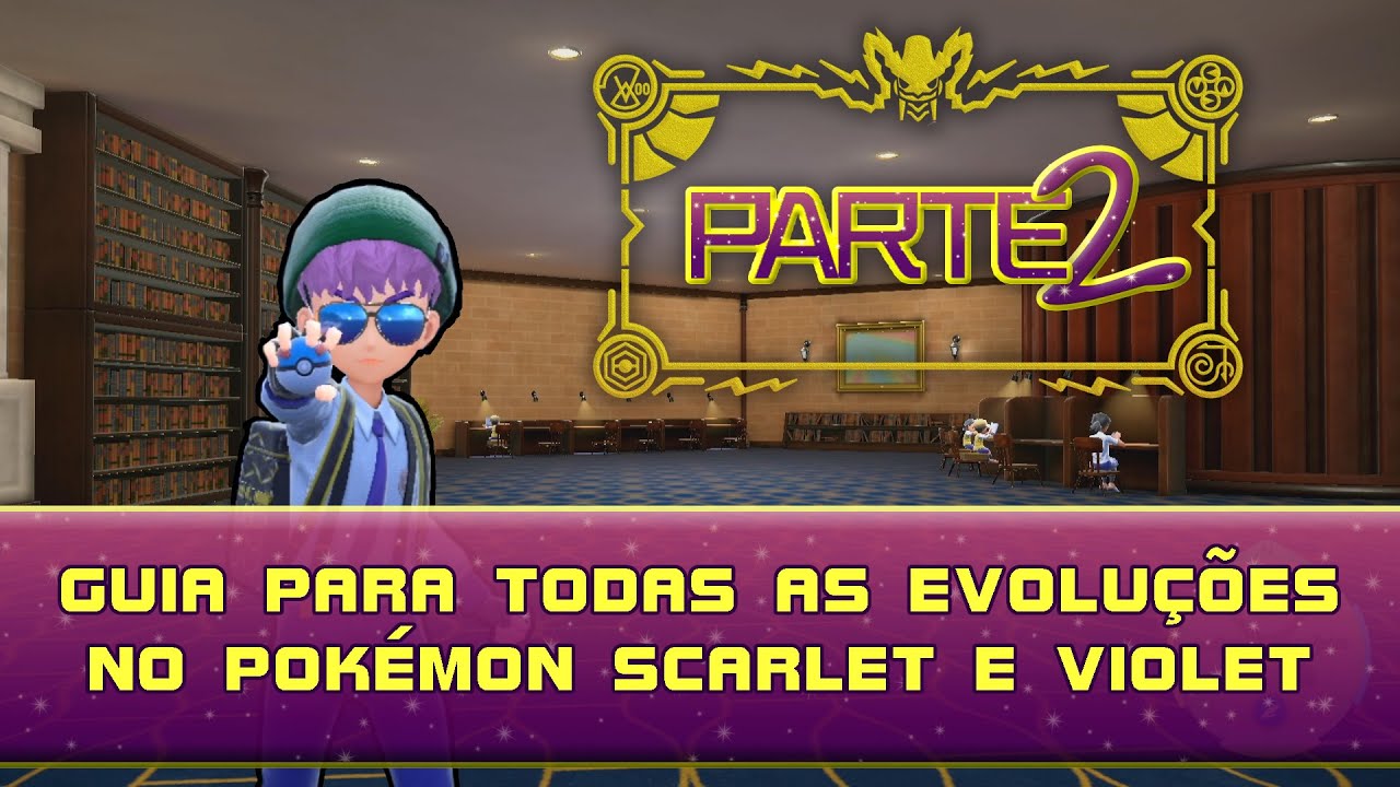 Capa Guia: Evoluções - Pokémon Scarlet & Violet - Parte 2