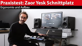 Video thumbnail for Praxistest: kompakter Studiotisch fürs Homeoffice Zaor Yesk by VIDEOAKTIV