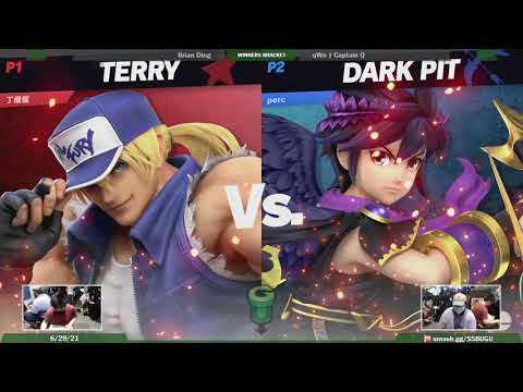 SU@GU 6-29 (Winners Bracket): Brian Ding (Terry) vs Captain Q (Dark Pit)