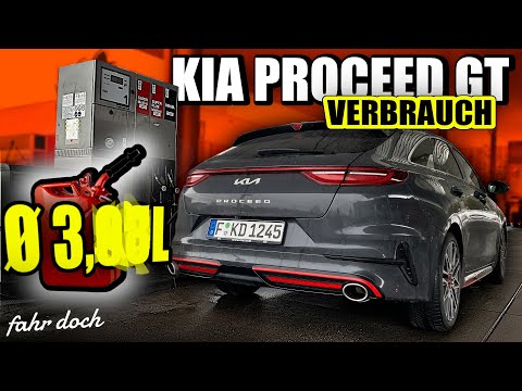 1250 km on one tank!? KIA PROCEED GT fuel consumption test | Drive it