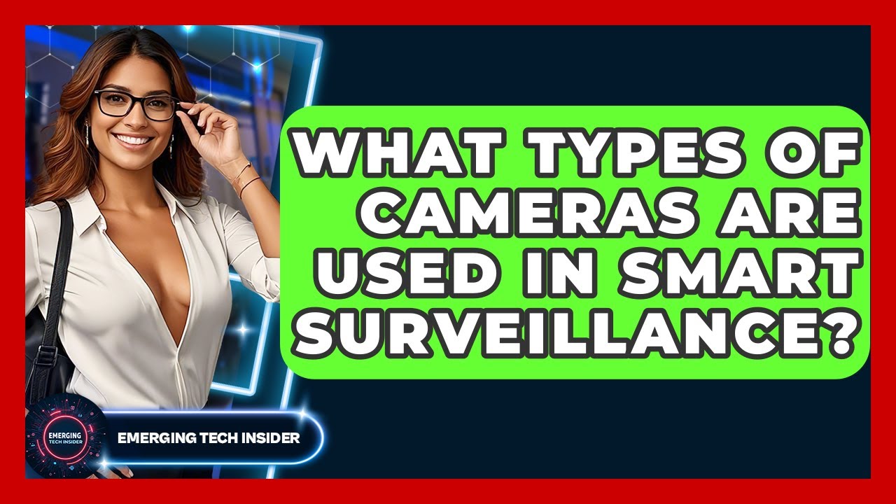 What Types Of Cameras Are Used In Smart Surveillance? - Emerging Tech Insider