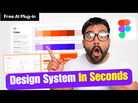 ✨Create Design System In Figma in SECONDS!! Free AI Plug-In #designsystem #designsystemfigma #figma