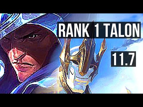 TALON vs GALIO (MID) | Rank 1 Talon, 6 solo kills, 17/4/6, Dominating | BR Challenger | v11.7