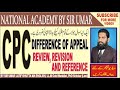 CPC LECTURE 26 DIFFERENCE OF APPEAL REVIEW REVISION AND REFERENCE