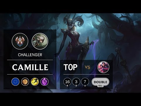 Camille Top vs Irelia - EUW Challenger Patch 9.13