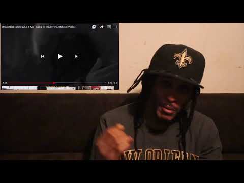 (🇺🇸Official REACTION) (MaliStrip) Sylent X La X Mb - Gang To Trappy #SJ (Music Video)