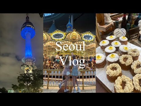 [Seoul vlog] 7 noites e 8 dias em Seul, Coreia do Sul 🇰🇷 / Myeongdong / Lotte World / Apgujeong / Mercado Gwangjang / Seondong Hanok Village / Dongdaemun / Torre de Seul / Água Benta / Café Coreano / Compras / Gourmet Coreano / Julho de 2023 Lua /Viagem feminina