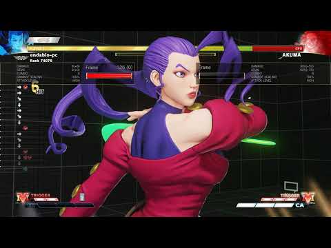 rose vt1 air juggle combo (dp punish)