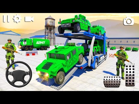 Army Vehicles Transport Simulator - Army Vehicle Cargo Transport Simulator 3D | Android Gameplay