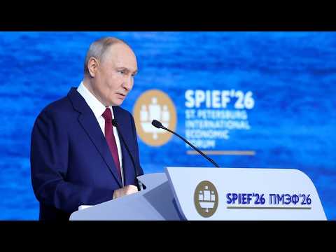 Пленарное заседание Петербургского международного экономического форума