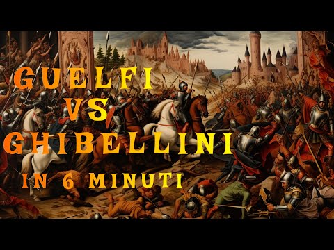 Guelfi vs Ghibellini: l'eterna lotta in 6 minuti