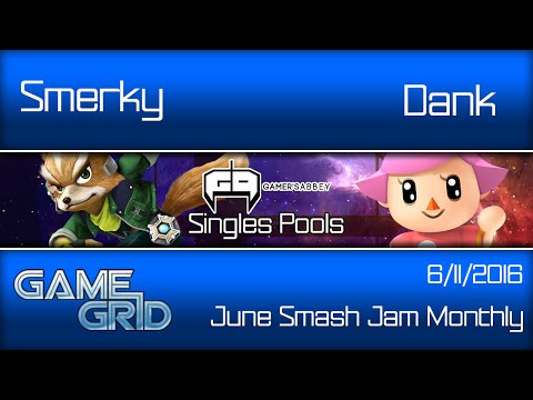 June Smash Jam Monthly: Smerky (ZSS) vs. Dank (Villager) - Smash 4 Singles Pools