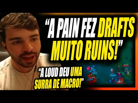 MINERVA ANALISOU OS JOGOS DA FINAL DO CBLOL ENTRE LOUD vs PAIN - CBLOL 2022 2ª ETAPA