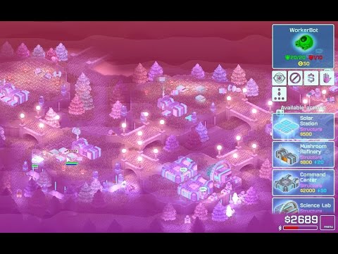 Space Harvest II (Mac version) - Gameplay trailer