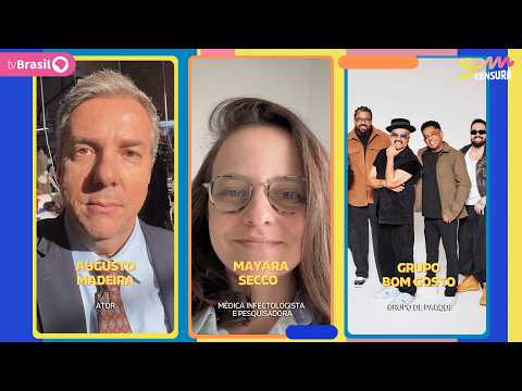 🔴 SEM CENSURA RECEBE GRUPO BOM GOSTO, AUGUSTO MADEIRA E MAYARA SECCO