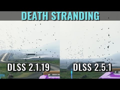 DLSS 2.5.1 Visual Improvements - Death Stranding - 1440p