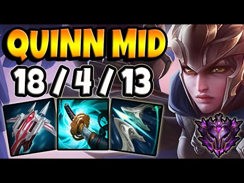 Quinn MID vs Irelia [ OTP ] Lol Korea Master Patch 11.21 ✅