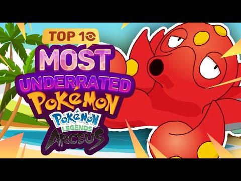 Top 10 MOST UNDERRATED Pokémon in Legends Arceus
