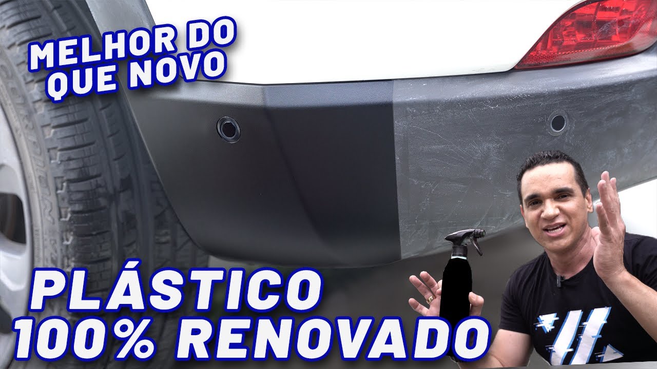 APRENDA A DEIXAR O PLÁSTICO MAIS NOVO DO QUE DE FÁBRICA